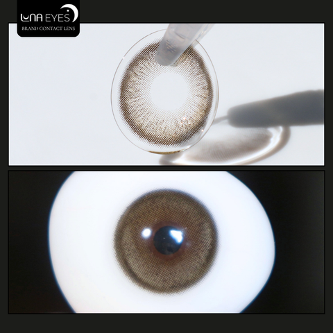 (Luna Eyes) 716 BROWN - size vừa