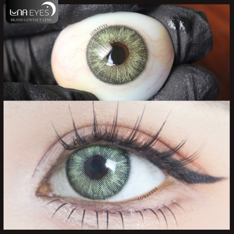 (Luna Eyes) 733 GREEN - size to