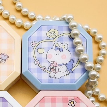 KHAY GƯƠNG CARO HỘP VUÔNG  + dụng cụ đeo lens