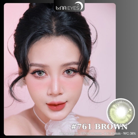(quà tặng) 761 BROWN - size to