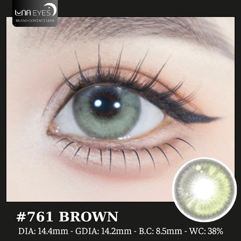 (quà tặng) 761 BROWN - size to