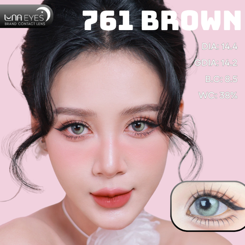 (quà tặng) 761 BROWN - size to