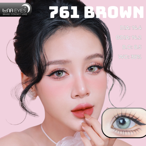 (quà tặng) 761 BROWN - size to