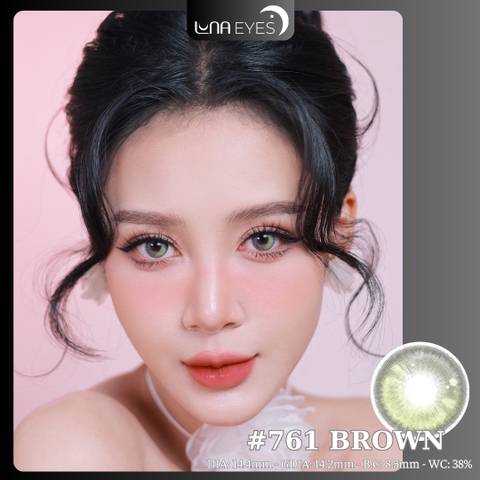 (quà tặng) 761 BROWN - size to