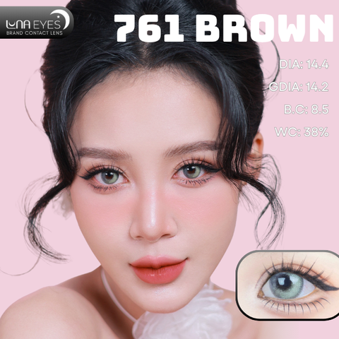 (quà tặng) 761 BROWN - size to