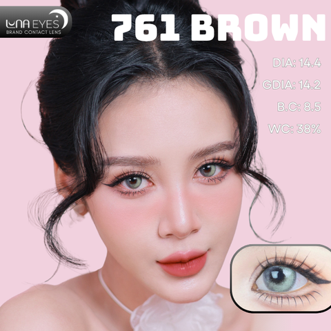 (quà tặng) 761 BROWN - size to