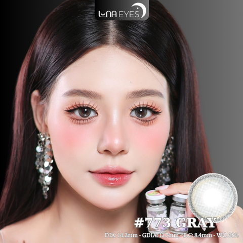 (Luna Eyes) 773 GRAY - size vừa