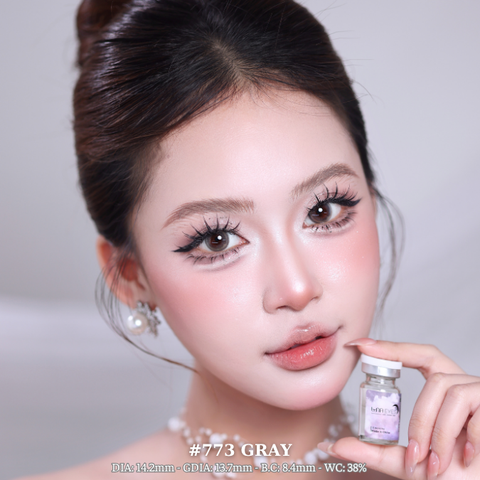 (Luna Eyes) 773 GRAY - size vừa