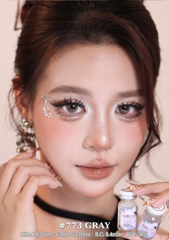 (Luna Eyes) 773 GRAY - size vừa