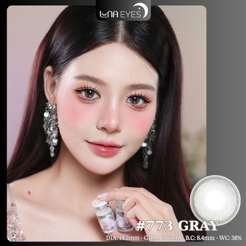 (Luna Eyes) 773 GRAY - size vừa