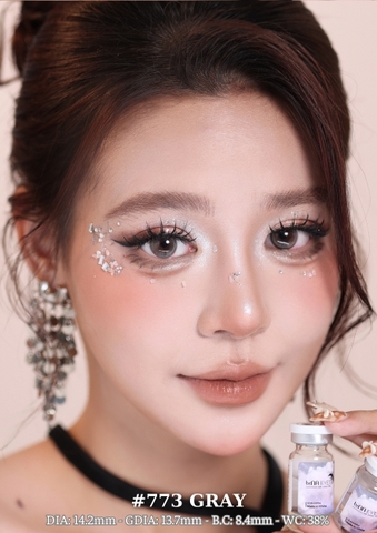 (Luna Eyes) 773 GRAY - size vừa