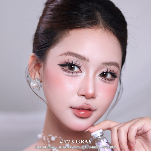 (Luna Eyes) 773 GRAY - size vừa