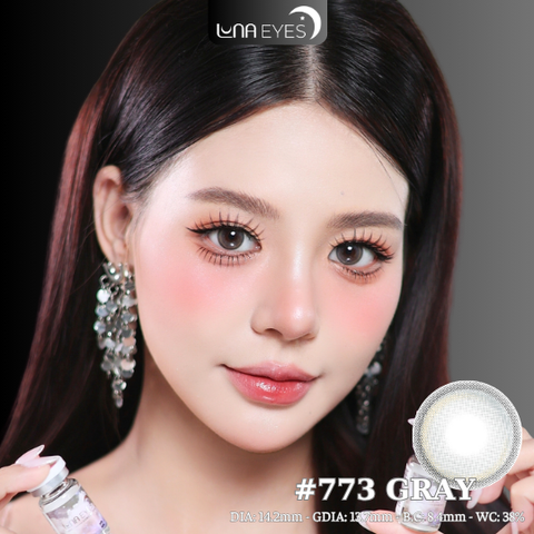 (Luna Eyes) 773 GRAY - size vừa
