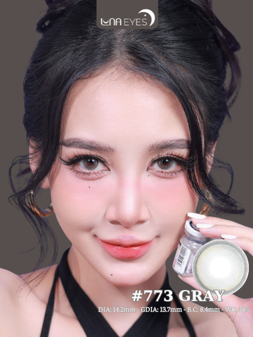 (Luna Eyes) 773 GRAY - size vừa