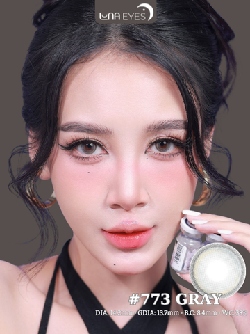 (Luna Eyes) 773 GRAY - size vừa