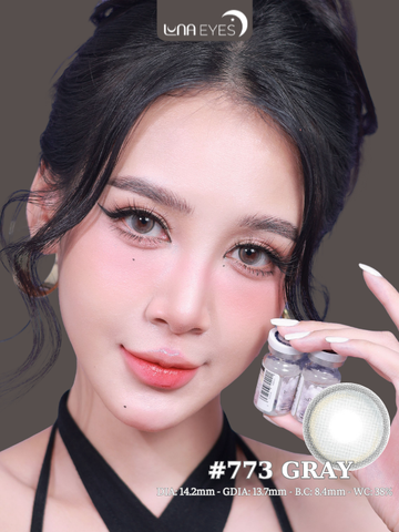 (Luna Eyes) 773 GRAY - size vừa