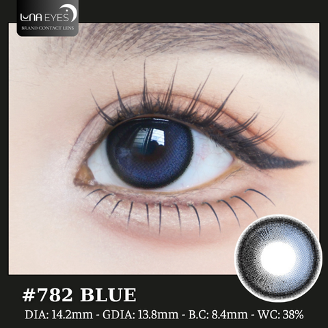 (Luna Eyes) 782 BLUE - size vừa