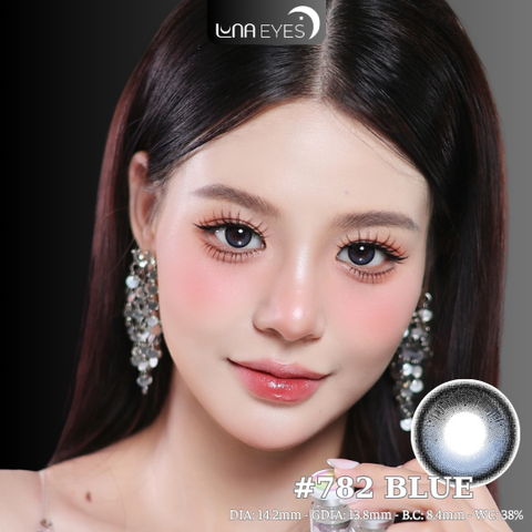 (Luna Eyes) 782 BLUE - size vừa