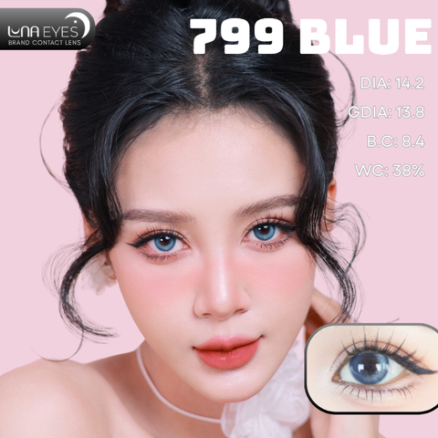 (Luna Eyes) 799 BLUE - size vừa