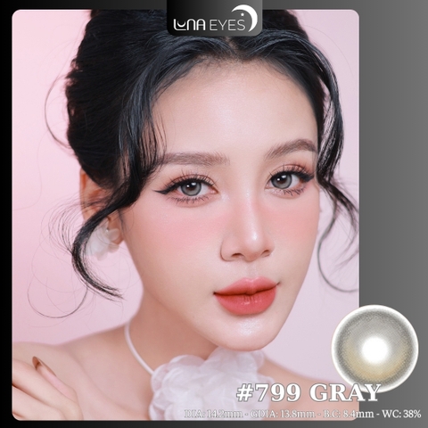 (Luna Eyes) 799 GRAY - size vừa
