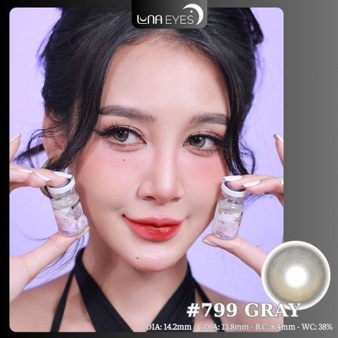 (Luna Eyes) 799 GRAY - size vừa