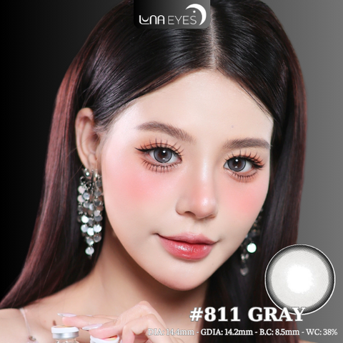 (Luna Eyes) 811 GRAY - size to