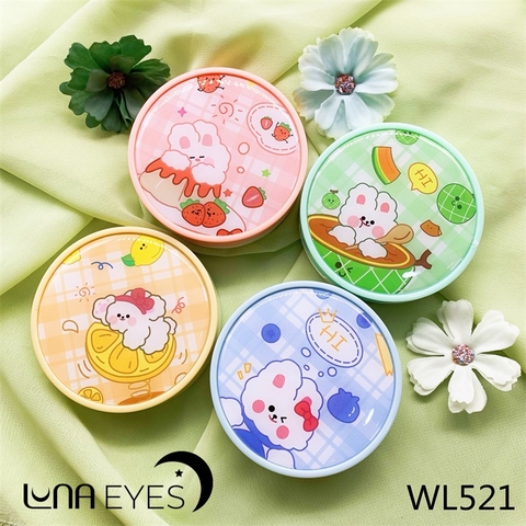 KHAY GƯƠNG CARO HỘP TRÒN  + dụng cụ đeo lens