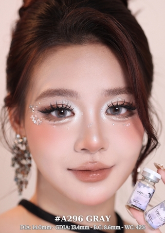 (Luna Eyes) A296 GRAY - size nhỏ