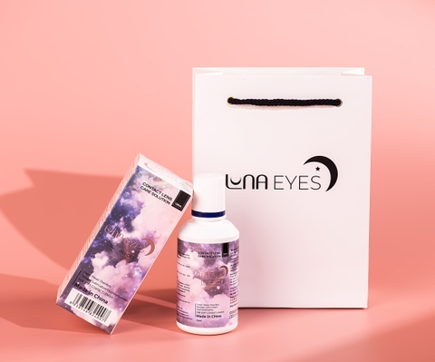 Nước ngâm lens LUNA EYES 120ml dành cho kính áp tròng