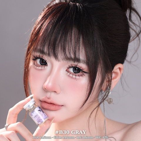 (Luna Eyes) B30 Gray - size to