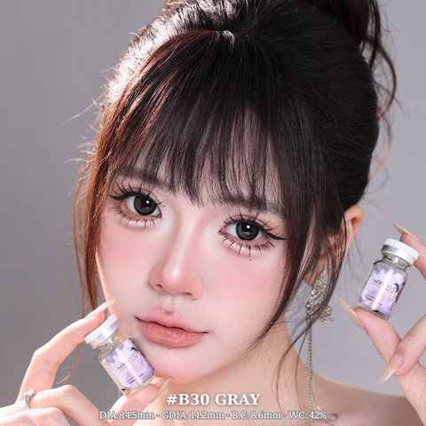 (Luna Eyes) B30 Gray - size to