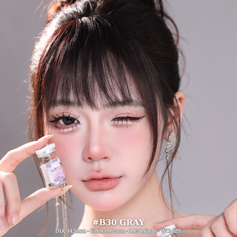 (Luna Eyes) B30 Gray - size to