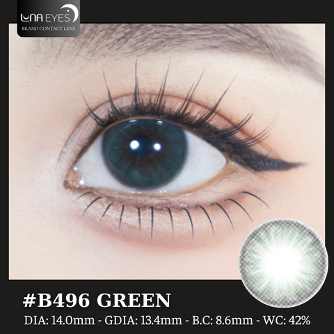 (quà tặng) B496 GREEN - size nhỏ