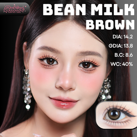 (Babiee) BEAN MILK BROWN - size vừa
