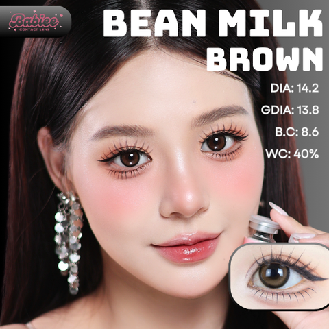 (Babiee) BEAN MILK BROWN - size vừa