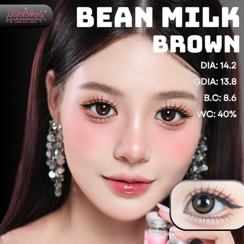 (Babiee) BEAN MILK BROWN - size vừa