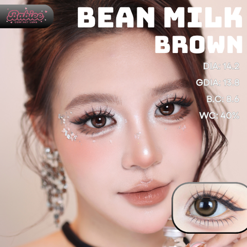 (Babiee) BEAN MILK BROWN - size vừa