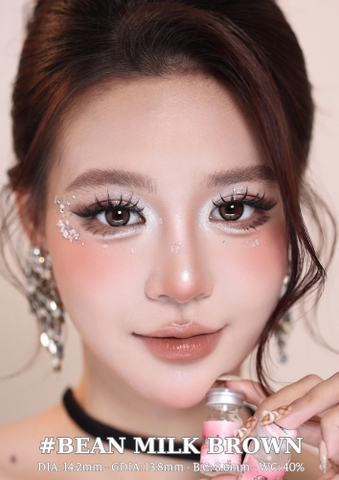 (Babiee) BEAN MILK BROWN - size vừa
