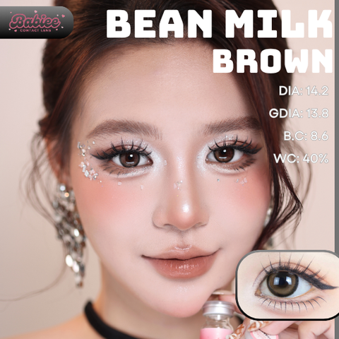 (Babiee) BEAN MILK BROWN - size vừa