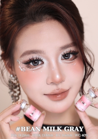 (Babiee) BEAN MILK GRAY - size vừa