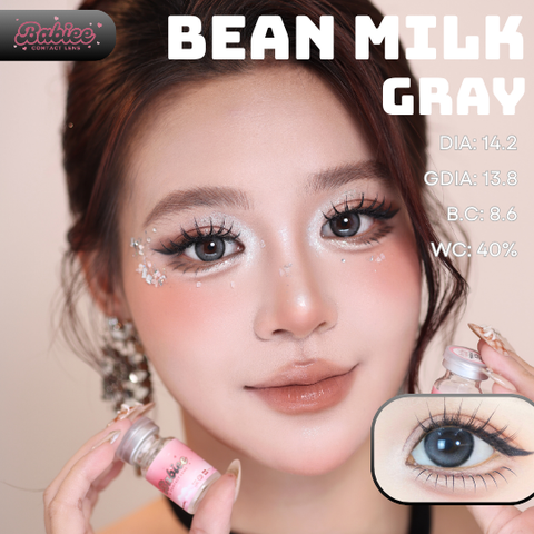(Babiee) BEAN MILK GRAY - size vừa