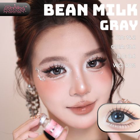 (Babiee) BEAN MILK GRAY - size vừa