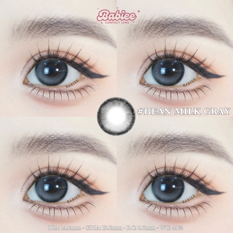 (Babiee) BEAN MILK GRAY - size vừa