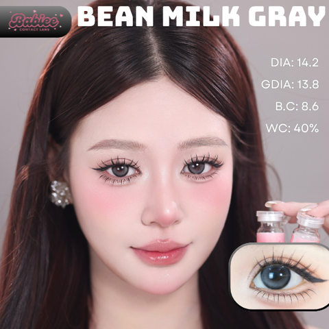 (Babiee) BEAN MILK GRAY - size vừa