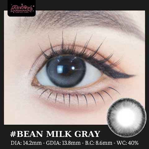 (Babiee) BEAN MILK GRAY - size vừa