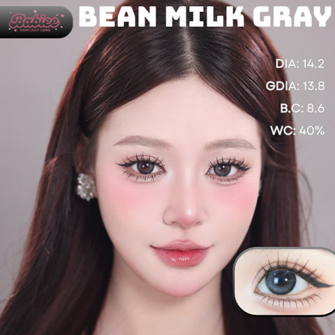 (Babiee) BEAN MILK GRAY - size vừa