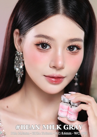 (Babiee) BEAN MILK GRAY - size vừa
