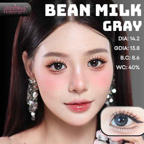 (Babiee) BEAN MILK GRAY - size vừa