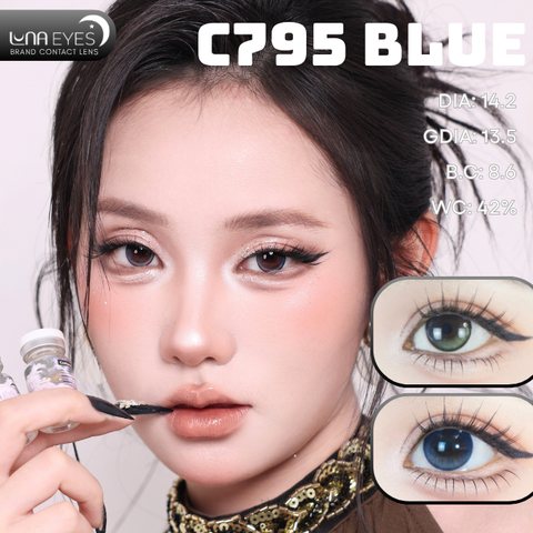 (Luna Eyes) C795 BLUE - size vừa
