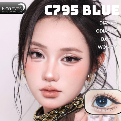 (Luna Eyes) C795 BLUE - size vừa